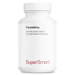 Supersmart Pantesin Pantethine 600 mg etiqueta frontal
