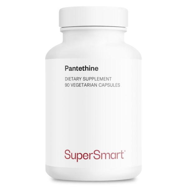 Supersmart Pantesin Pantethine 600 mg etiqueta frontal