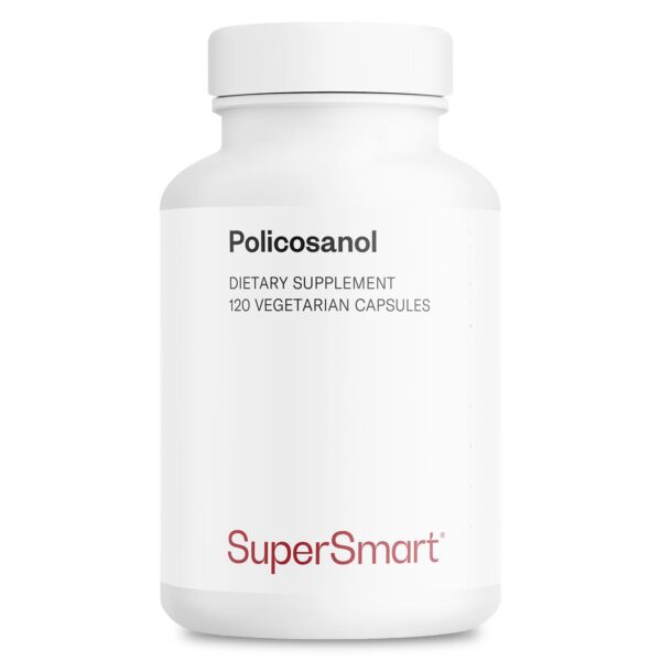 Frontal de etiqueta Supersmart Policosanol 40 mg/día