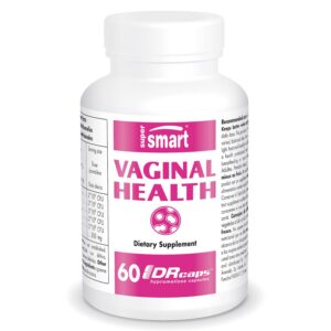 Frente del envase Supersmart salud vaginal