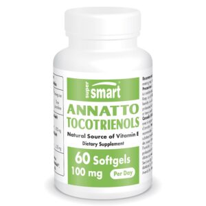 Supersmart tocotrienoles vitamina E achiote envase frontal