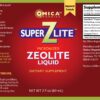 Version 1.0.0 Etiqueta y presentación SuperZLite zeolita líquida natural usa