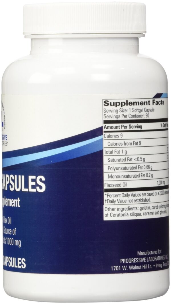 Version 1.0.0 Suplemento de aceite de linaza 1000 mg detalle