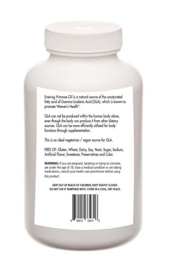 Version 1.0.0 Suplemento Aceite de Onagra prensado en frío para bienestar