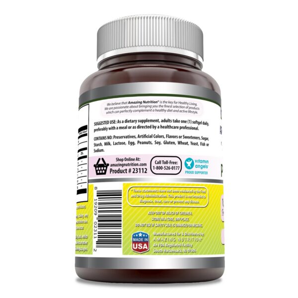 Suplemento de aceite onagra sin gluten ni OMG