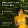 Suplemento de aceite de orégano para salud digestiva