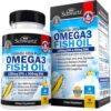 Suplemento aceite de pescado omega 3 triple fuerte botella frontal