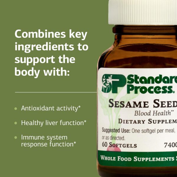 Suplemento de aceite de semilla de sésamo para apoyo inmunológico