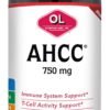 Suplemento AHCC 750mg Olympian Labs botella frontal