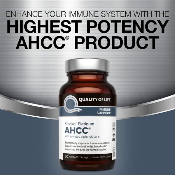 Version 1.0.0 Suplemento AHCC para apoyo inmune Quality of Life