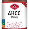 Suplemento AHCC Olympian Labs para apoyo inmune y hepático