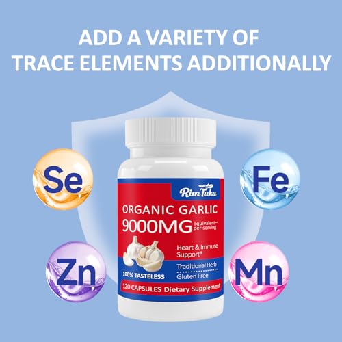 Version 1.0.0 Suplemento de ajo orgánico con minerales.