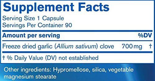 Suplemento de ajo Pharmax para salud cardiovascular y respiratoria