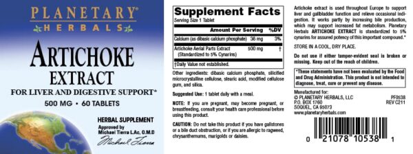 Version 1.0.0 Suplemento alcachofa para apoyo hepático y metabolismo