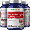 Suplemento de Alga Marina Roja con Bioperine
