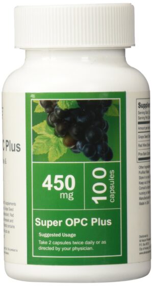 Suplemento All Nature Super OPC Plus antioxidante cápsulas