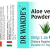 suplemento de aloe vera dr wakde polvo secado al aire bolsa 1kg