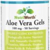 Suplemento aloe vera NutriWorth 100 cápsulas