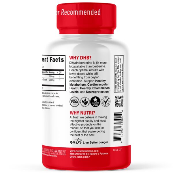 Suplemento con alta absorción de Dihidroberberina