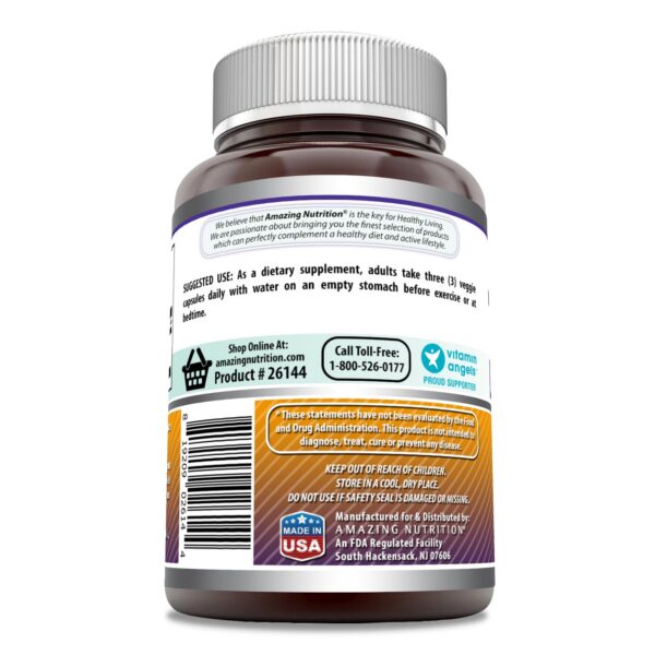 Suplemento Amazing Formulas L-Ornitina 1500 mg contenido