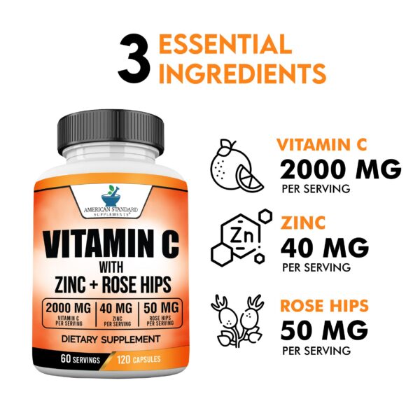 Suplemento American Standard vitamínico y antioxidante 120 cápsulas