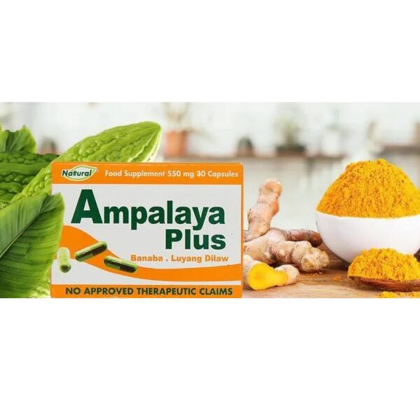Version 1.0.0 Suplemento Ampalaya Plus cápsulas veganas naturales 550mg