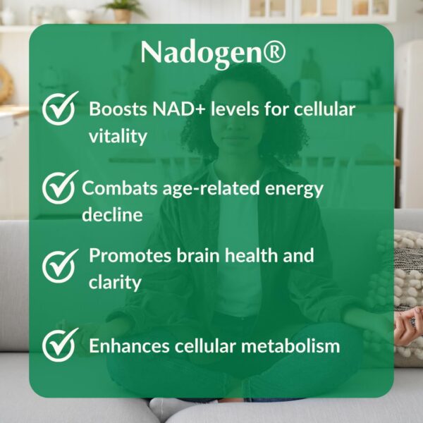 Version 1.0.0 Suplemento antienvejecimiento PROVITA Nadogen con antioxidantes