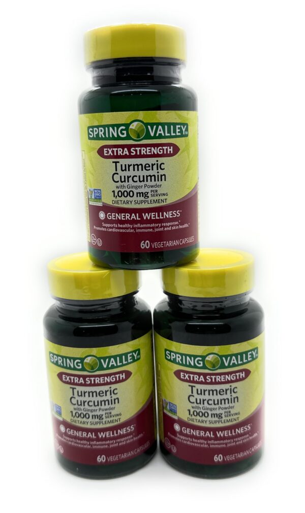 Suplemento antiinflamatorio con cúrcuma y jengibre VicVan