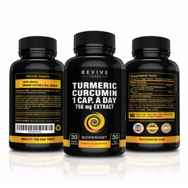 Suplemento antioxidante y antiinflamatorio Revive Herbs