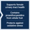 Suplemento antioxidante Cran-Max para el tracto urinario