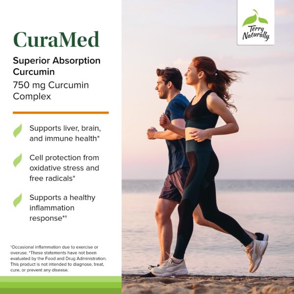 Version 1.0.0 Suplemento antioxidante CuraMed Terry Naturally alta absorción