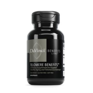 Version 1.0.0 Suplemento antioxidante DAVINCI Telomere Benefits 60 cápsulas
