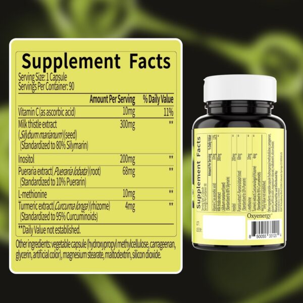 Suplemento antioxidante y detox natural para hígado OxyEnergy