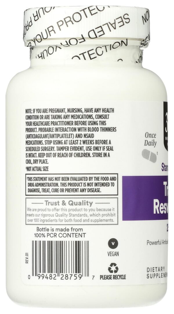 Suplemento antioxidante transresveratrol Whole Foods Market