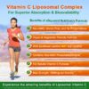 Suplemento antioxidante vitamina c liposomal aSquared Nutrition