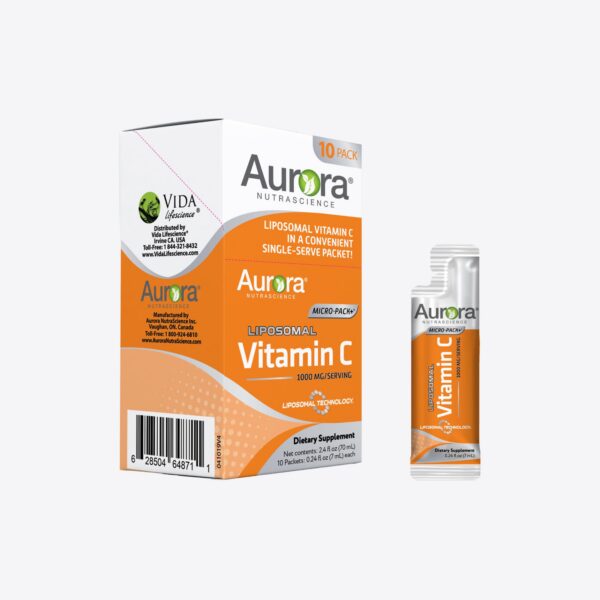 Suplemento antioxidante vitamima c liposomal Aurora Nutrascience
