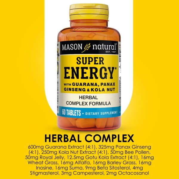 Suplemento para apoyar energia y rendimiento diario