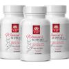 Suplemento de apoyo para mujeres con cohosh y frambuesa roja 3 botellas