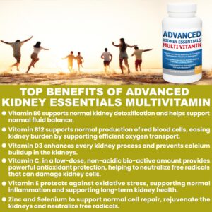 Suplemento para apoyo renal avanzado multivitamínico