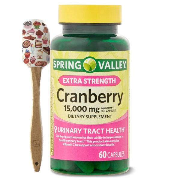 Suplemento de arándano Ultra Triple Fuerza Spring Valley botella frontal