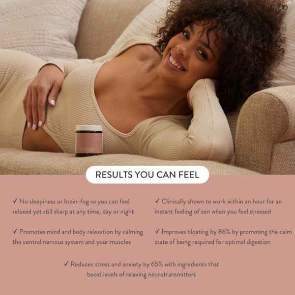 Suplemento Arrae para apoyo al estado de ánimo y calma