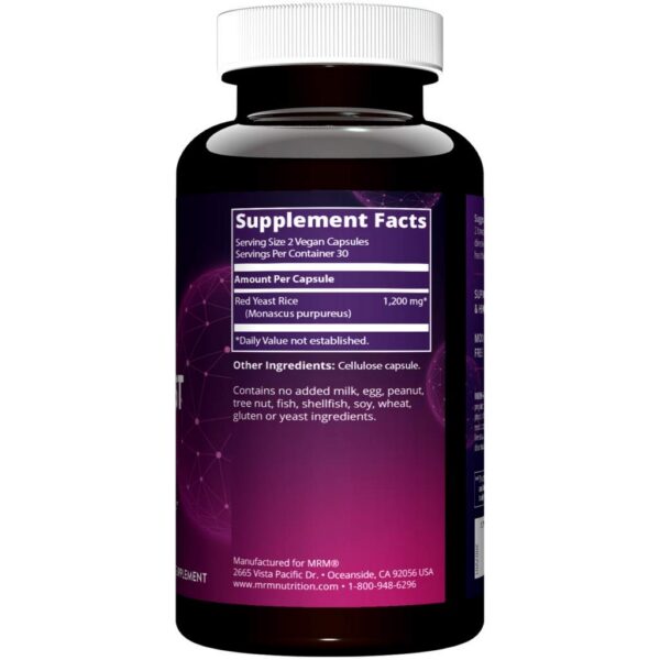 Version 1.0.0 Suplemento arroz levadura roja monocolina k mrm sin gluten vegano