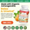 Suplemento de ashwagandha para estrés y concentración