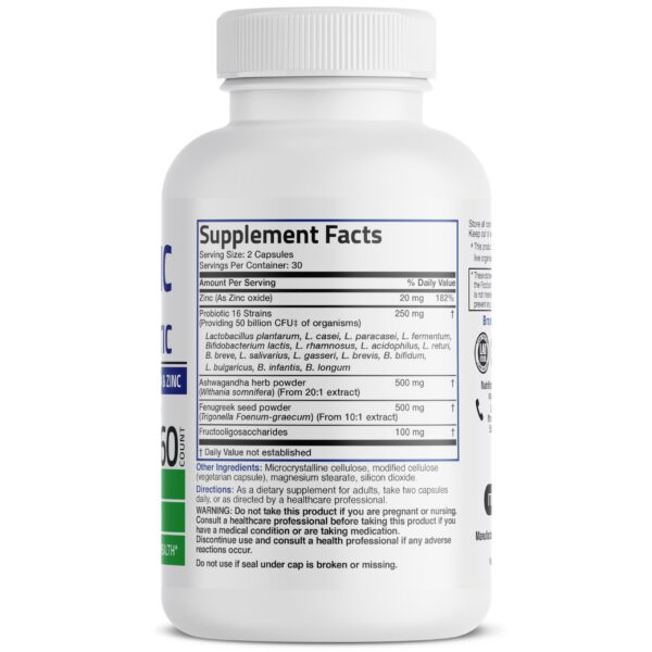 Version 1.0.0 Suplemento con ashwaandha, fenogreco y zinc soporte masculino