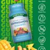 Suplemento Ashwagandha en gominolas con sabor tropical