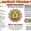 Version 1.0.0 Suplemento Ashwagandha Hawaii Pharm vista lateral botella