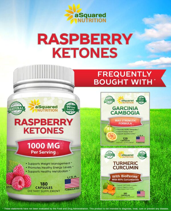 Suplemento aSquared Nutrition cetonas frambuesa para metabolismo