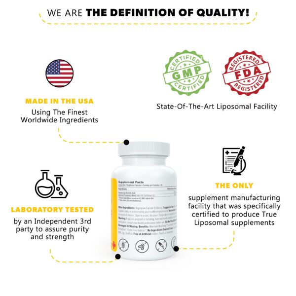 Suplemento ATLANOVA vitamina c liposomal antioxidante natural