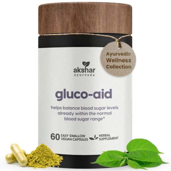 Suplemento-ayurveda-gluco-support-akshar-60-capsulas-frontal