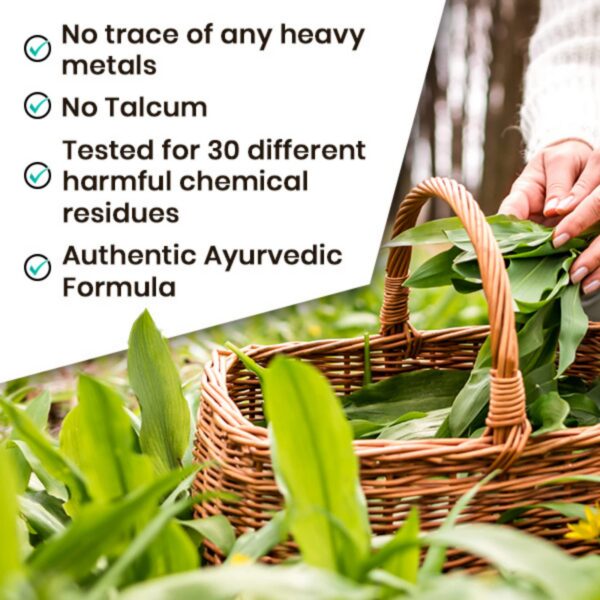 Suplemento ayurveda Mukta Vati Ivy Muktavati tabletas naturales